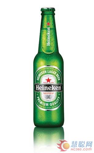 喜力啤酒原包装